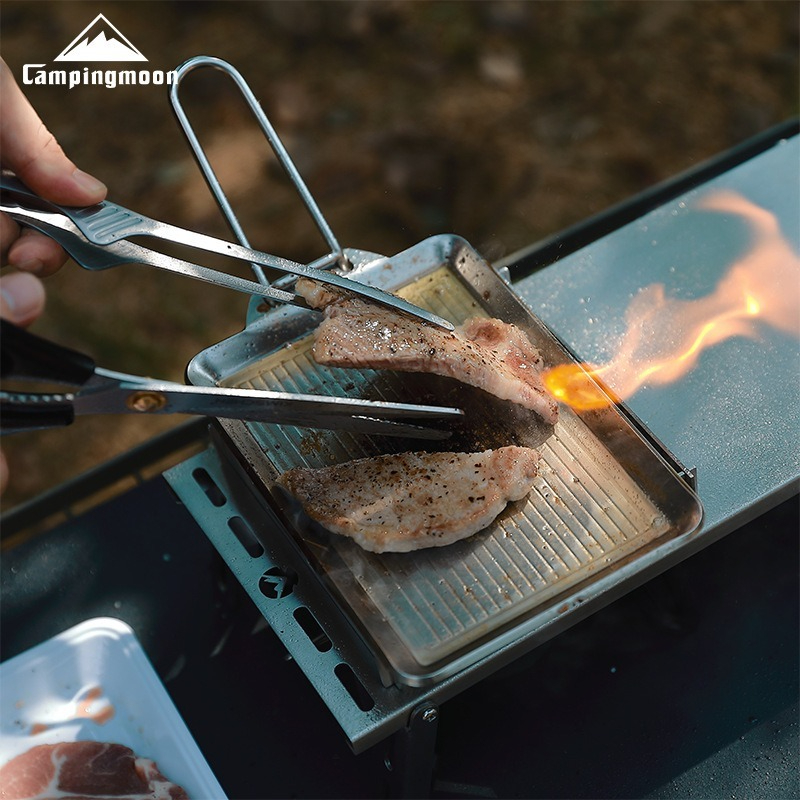 Crepe Pan Nonstick - Outdoor Stainless Steel Nonstick Frypan DO-17/DO-2117