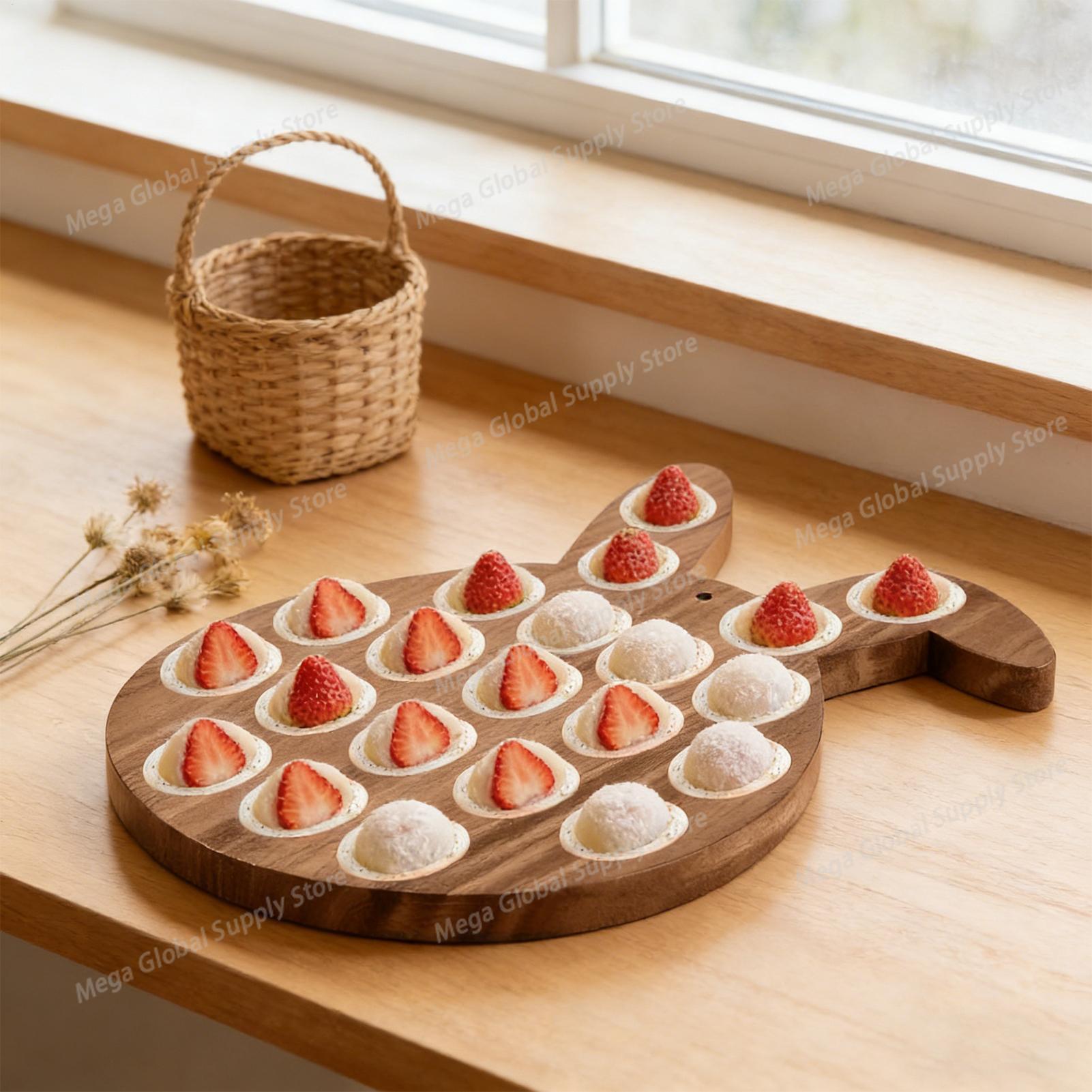 Home Cooking Host - Easter Deviled Egg Platter 21-Hole Bunny