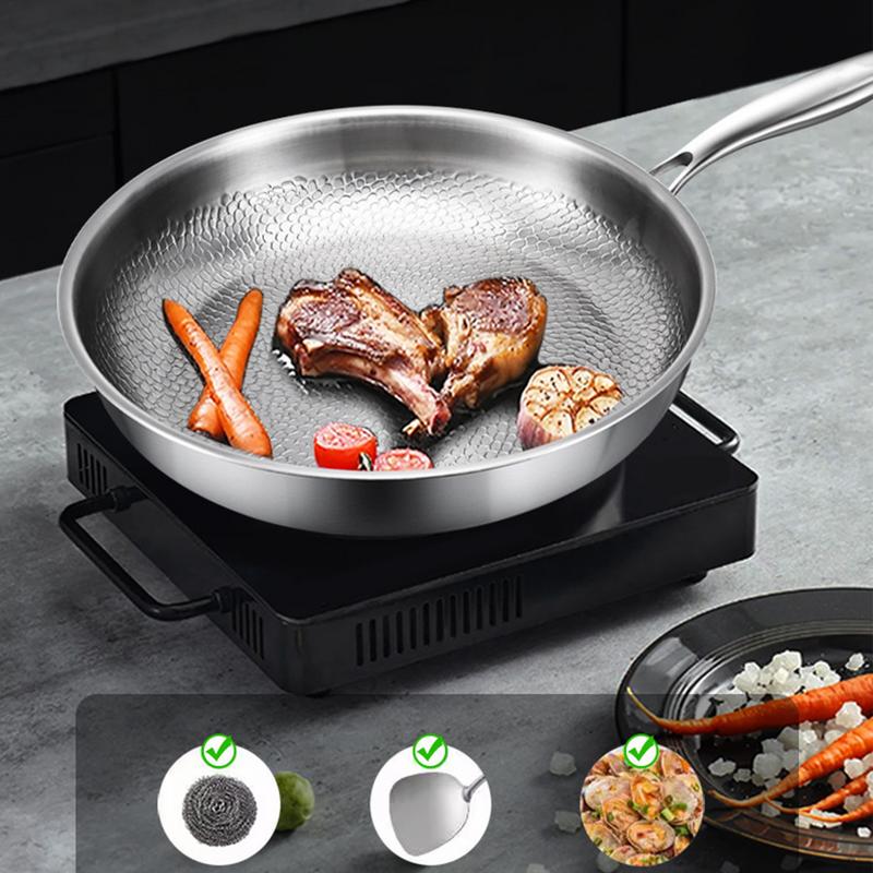 Saute Pan Frying Skillet with  - đánh giá và giá Crepe Pan Nonstick