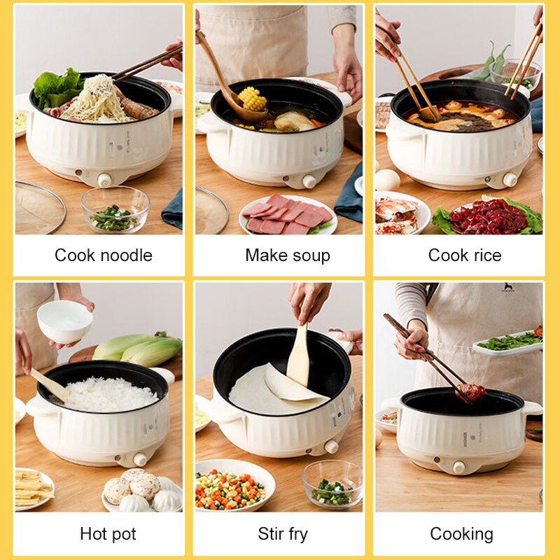 220V Multi Cookers Single/Doub - đánh giá và giá Crepe Pan Nonstick