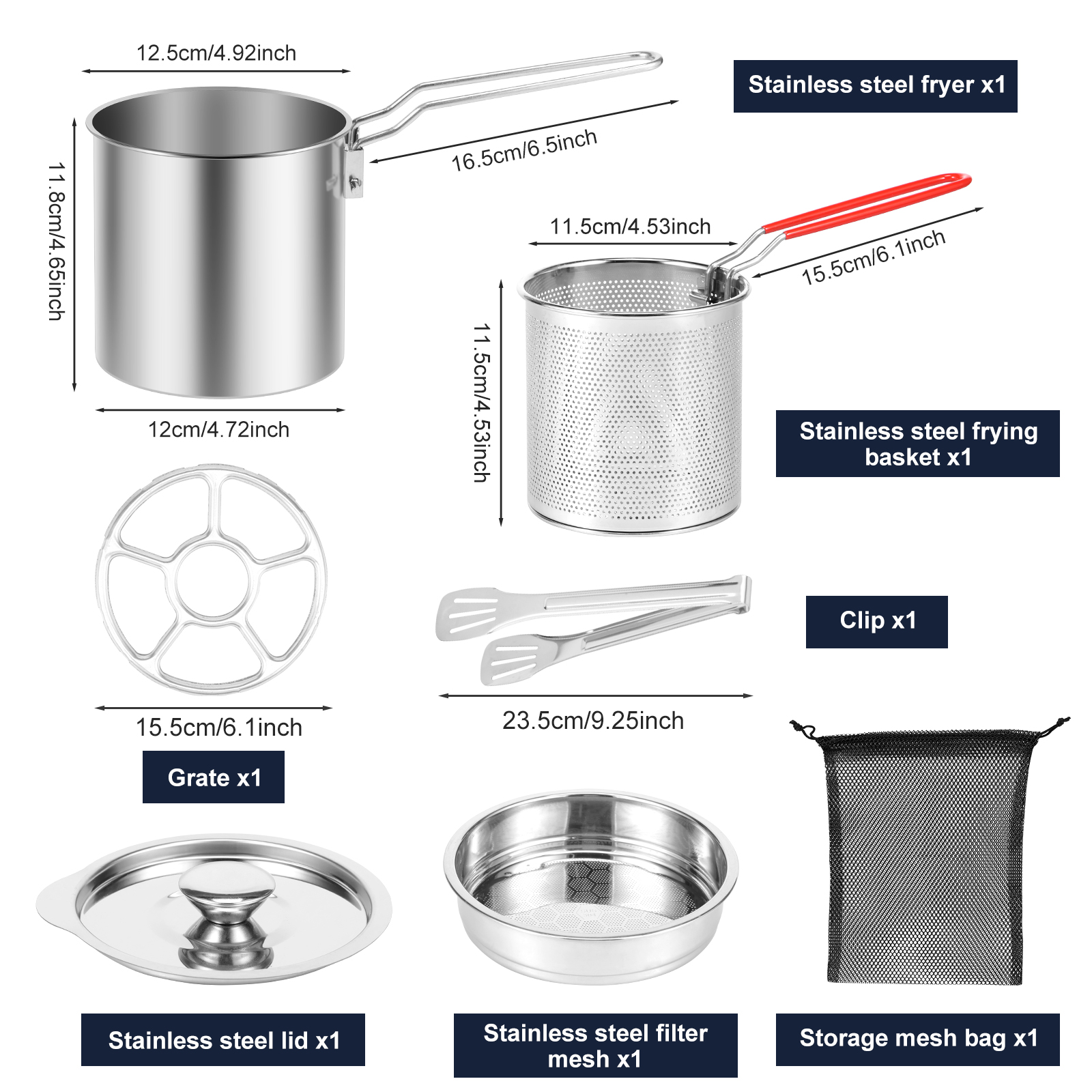 Deep Fryer Pots Stainless Stee - đánh giá và giá Crepe Pan Nonstick
