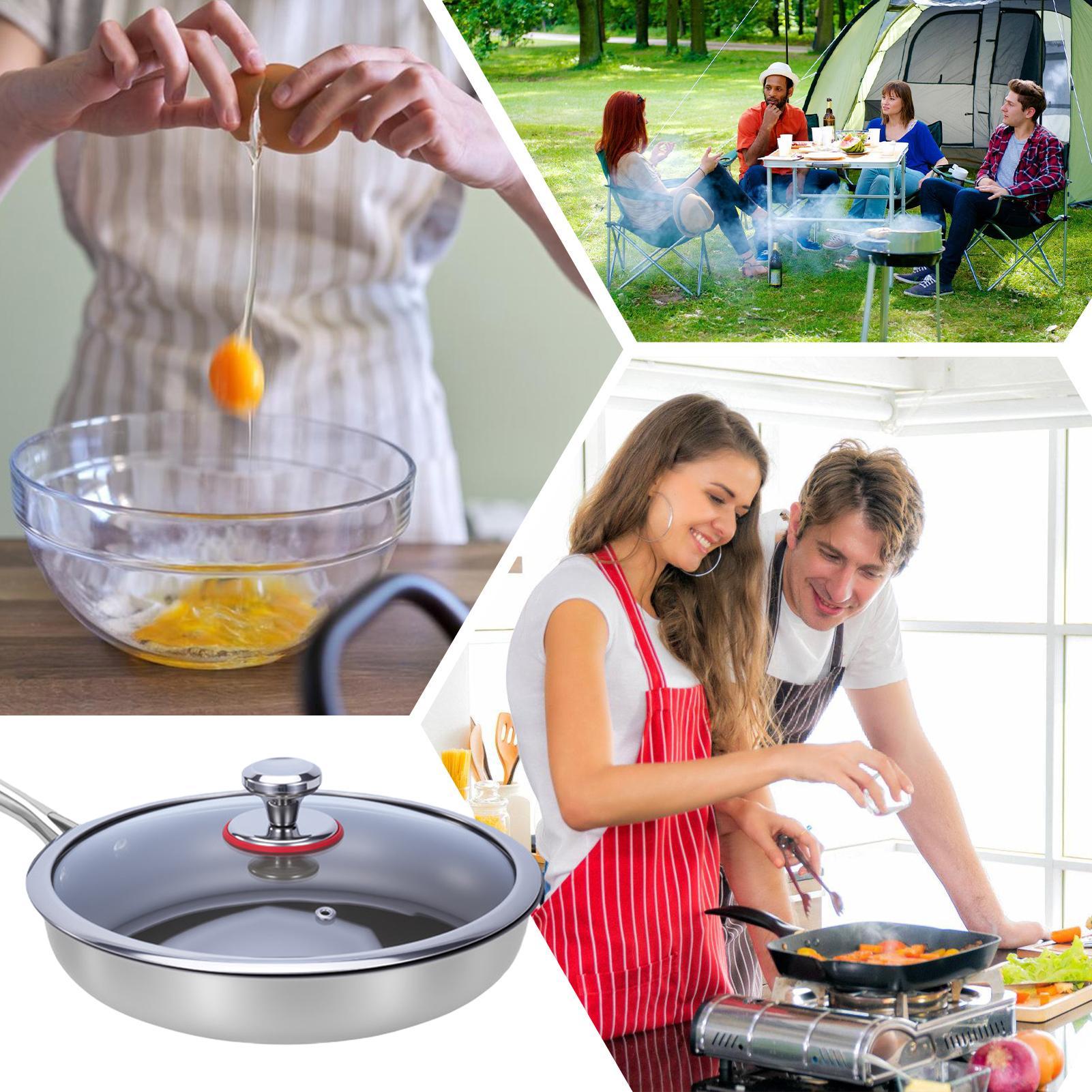 Round Baking Dishes Pans Non-s - đánh giá và giá Crepe Pan Nonstick