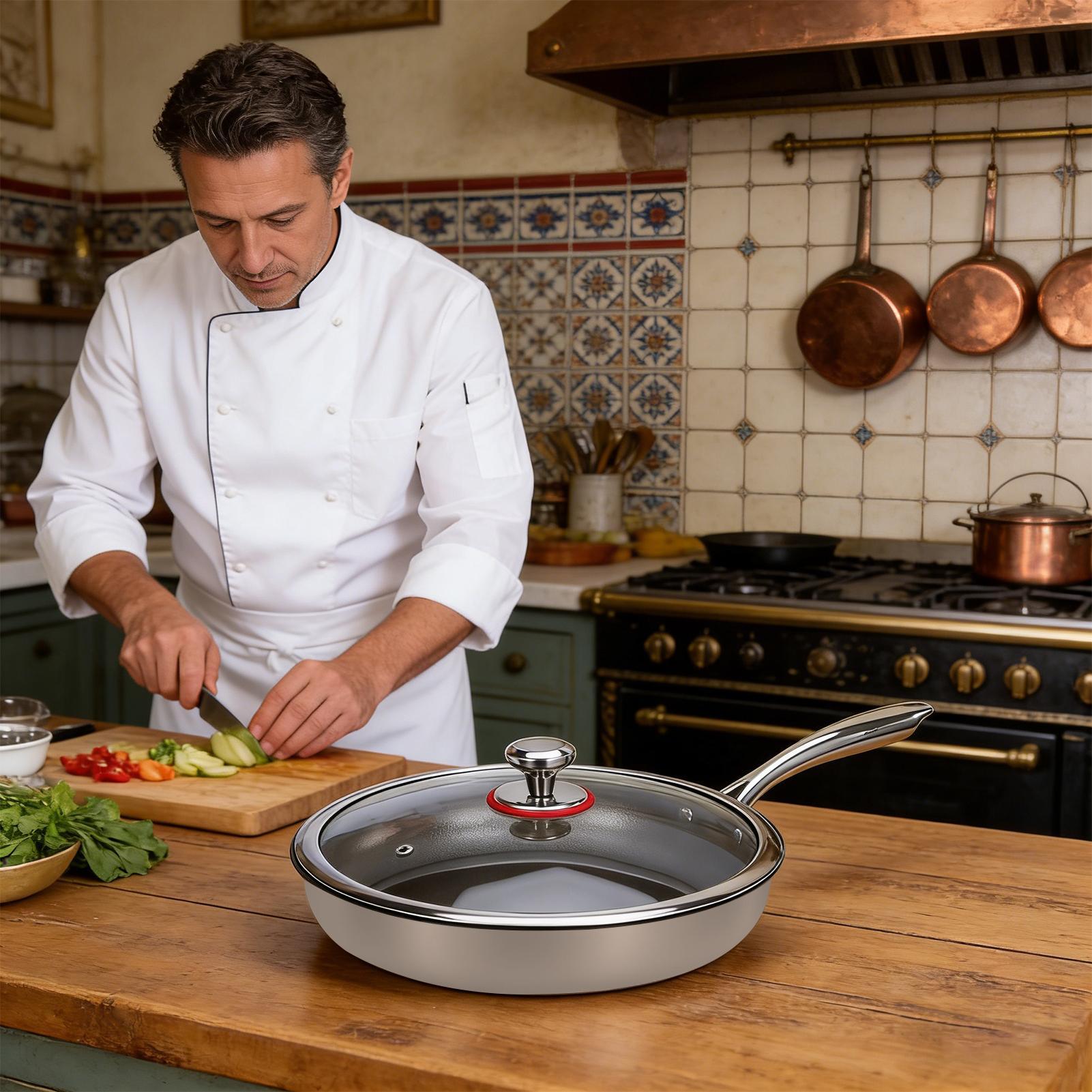 Round Baking Dishes Pans Non-s - đánh giá và giá Crepe Pan Nonstick