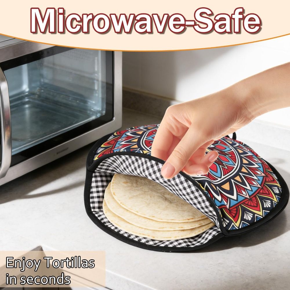 Microwavable Tortilla Warmer P - đánh giá và giá Tortilla Warmer Cloth