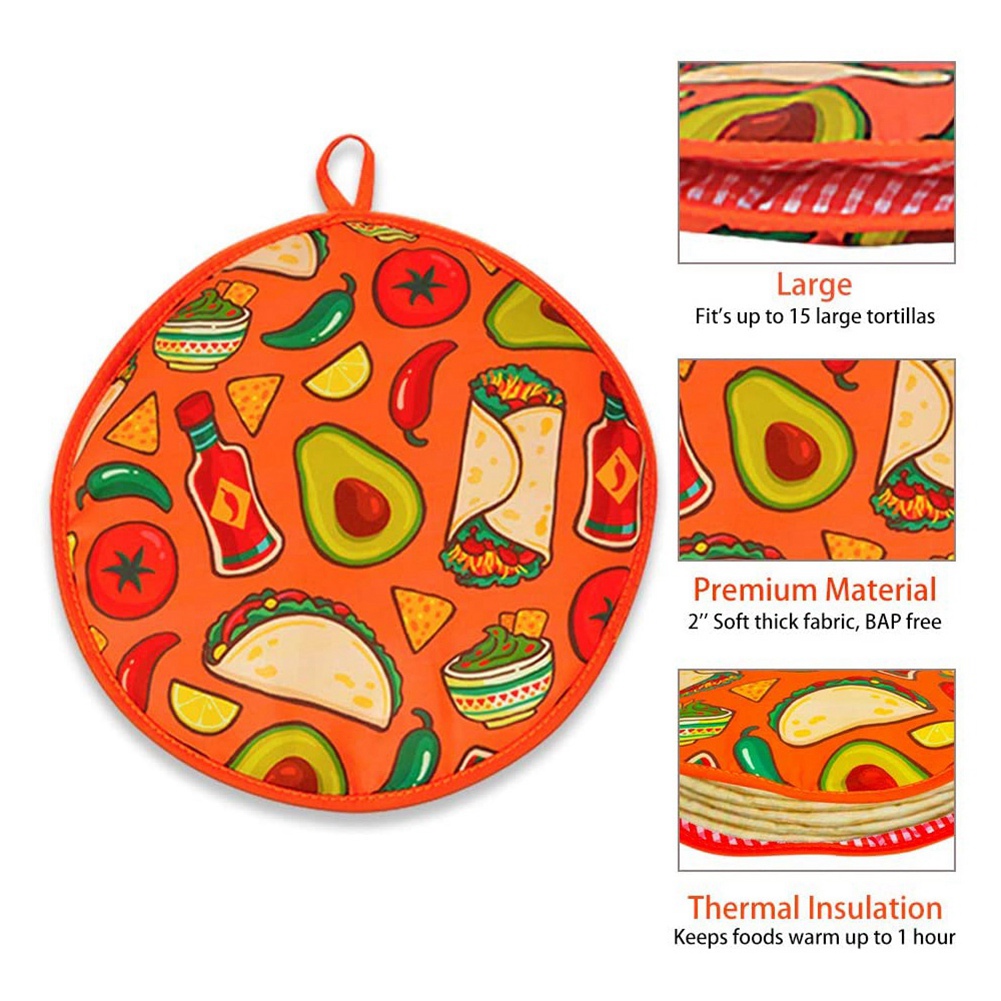 ABJI-2Pcs 12Inch Cloth Bag For - đánh giá và giá Tortilla Warmer Cloth