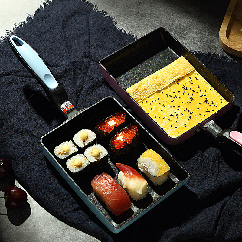 Frying Pan Tamagoyaki Omelette - đánh giá và giá Crepe Pan Nonstick