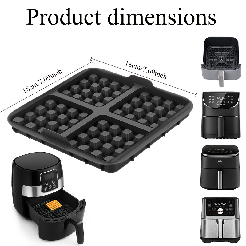 Square Waffle Mold, Non-Stick  - đánh giá và giá Crepe Pan Nonstick