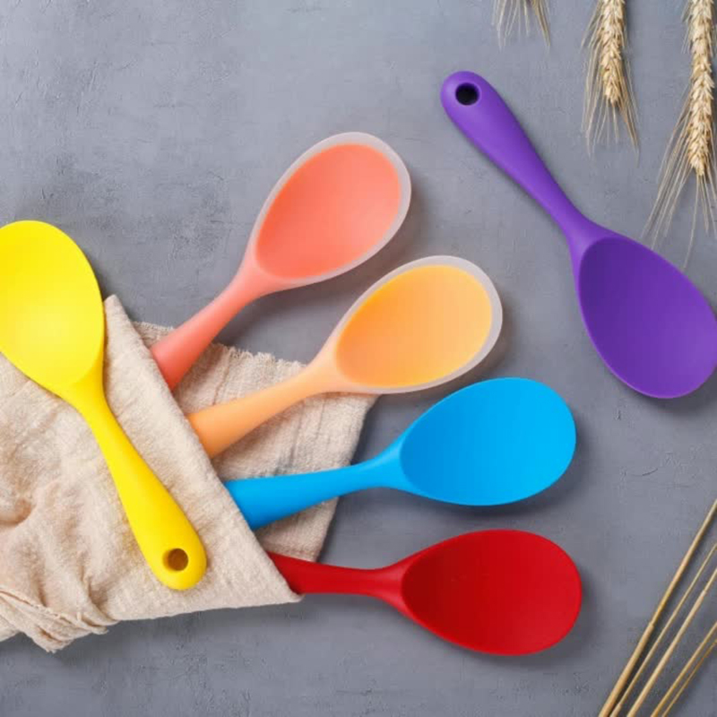 1Pcs Silicone Spoon Non-stick  - đánh giá và giá Crepe Pan Nonstick
