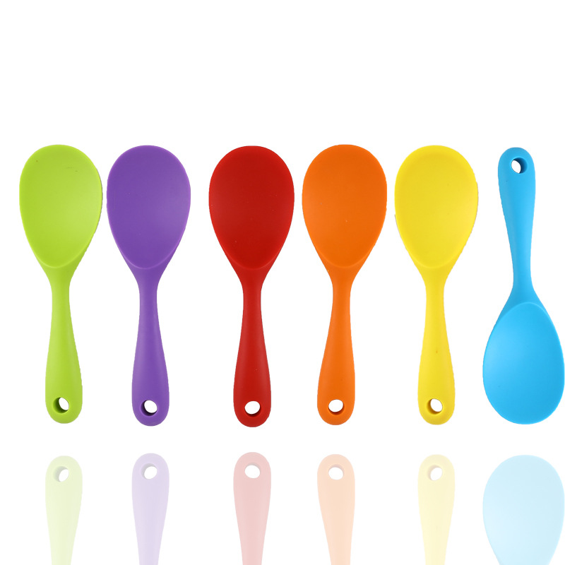 1Pcs Silicone Spoon Non-stick  - đánh giá và giá Crepe Pan Nonstick
