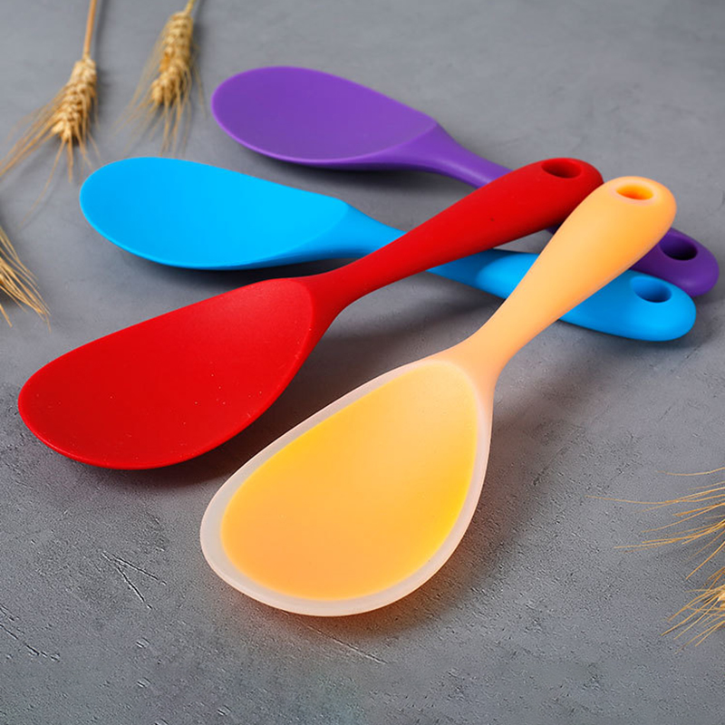 1Pcs Silicone Spoon Non-stick  - đánh giá và giá Crepe Pan Nonstick