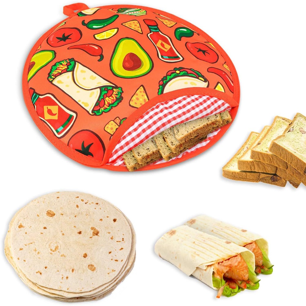 Practical 30cm Tortilla Warmer - đánh giá và giá Tortilla Warmer Cloth