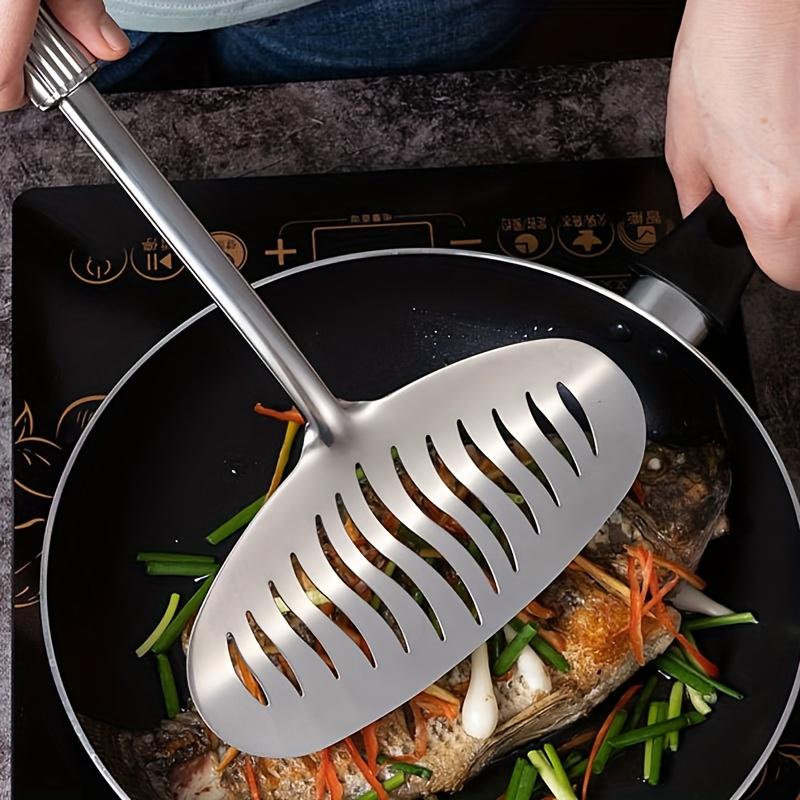 NEW Large Stainless Steel Fish - đánh giá và giá Crepe Pan Nonstick