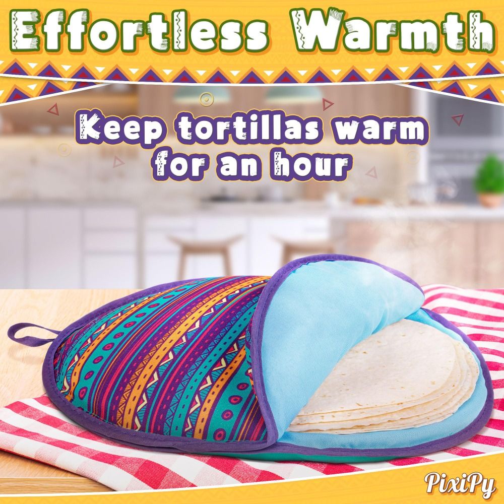 Microwavable Tortilla Warmer P - đánh giá và giá Tortilla Warmer Cloth