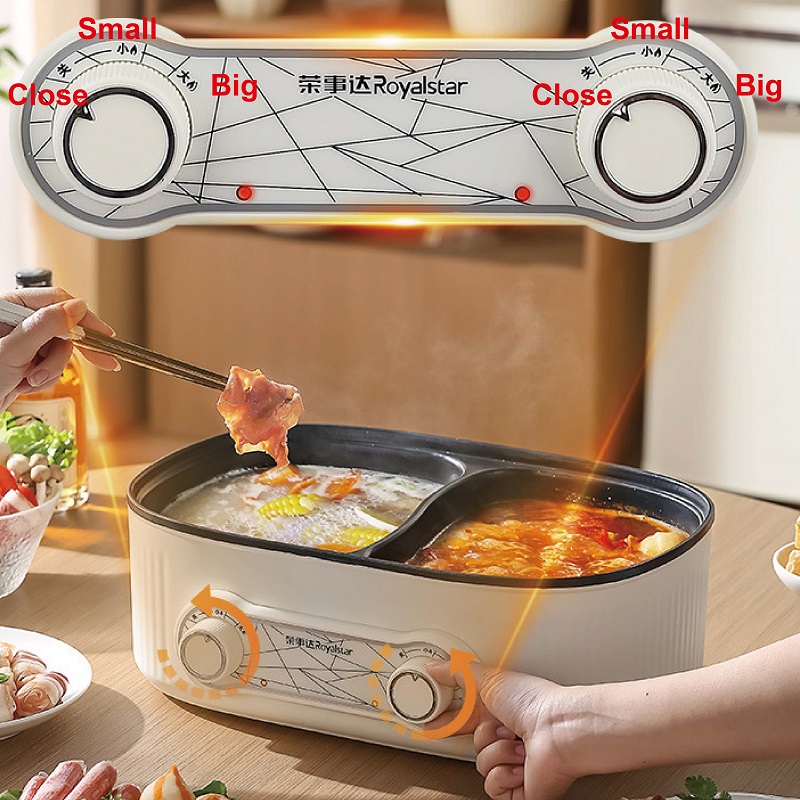 6L Double Liner Electric Hot P - đánh giá và giá Crepe Pan Nonstick
