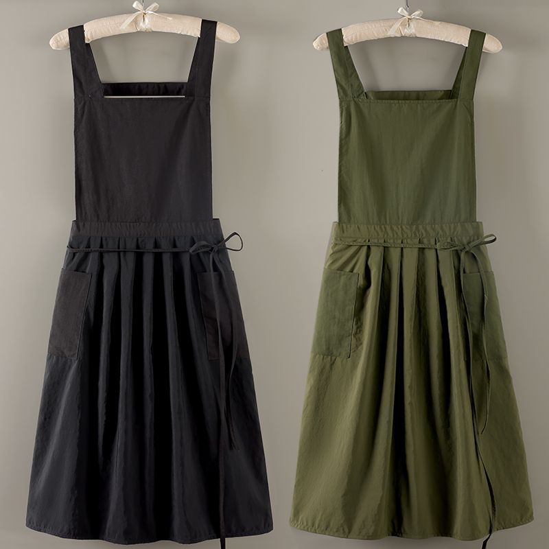 Elegant Ruffled Bib Apron, Sta - đánh giá và giá Home Cooking Service
