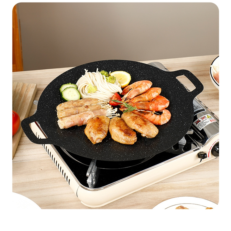 Home Use Non-stick Round Bbq G - đánh giá và giá Home Cooking Steak