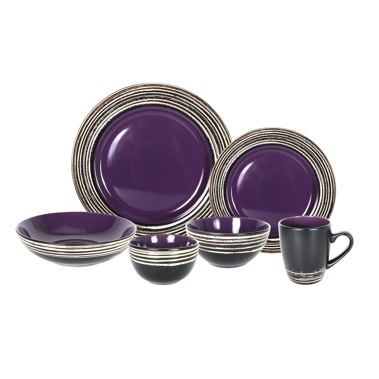 48pcs Stoneware Dinnerware Set - đánh giá và giá Home Cooking Service