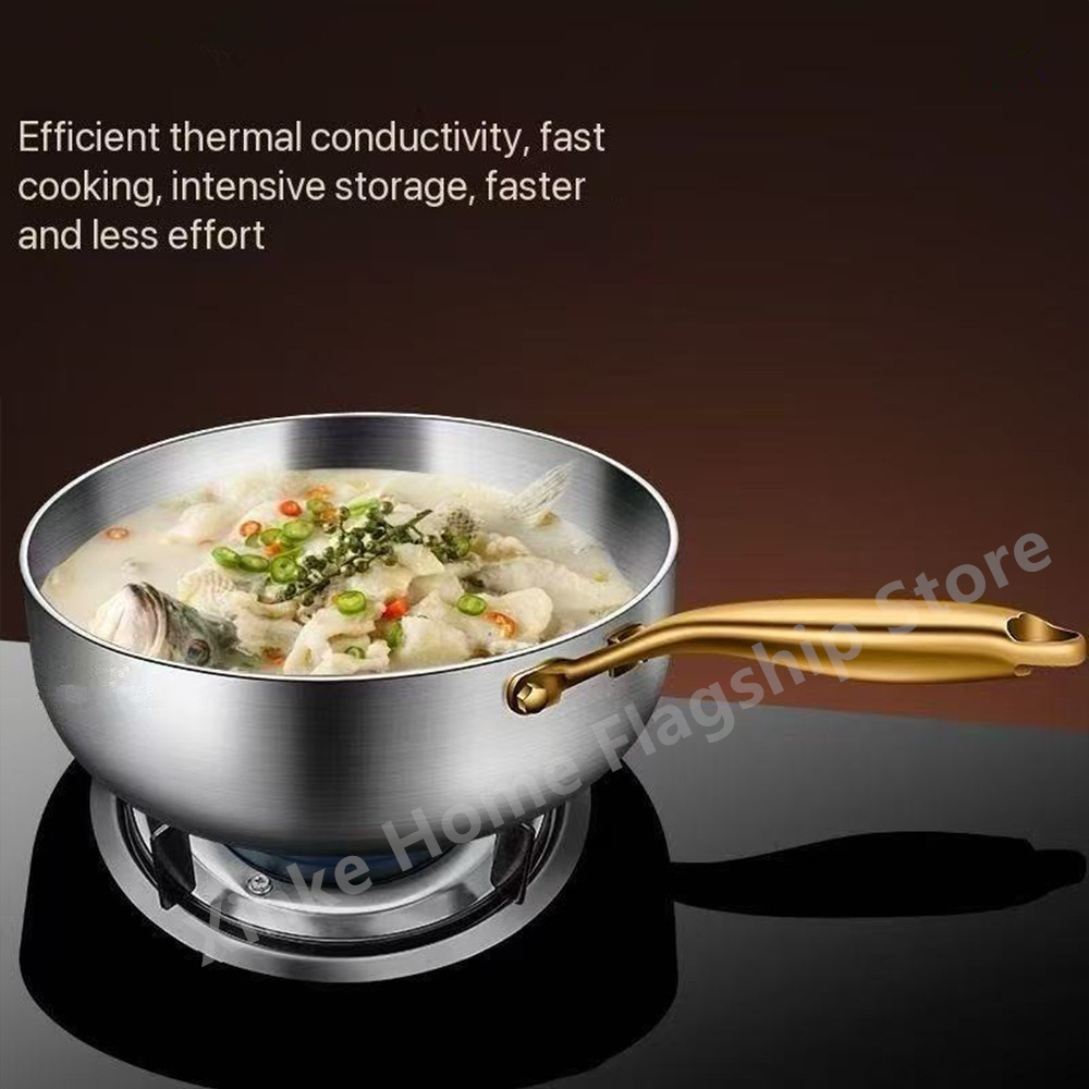 316 Stainless Steel Frying Pan - đánh giá và giá Crepe Pan Nonstick